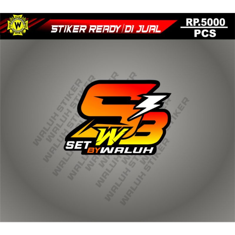 Stiker set by waluh