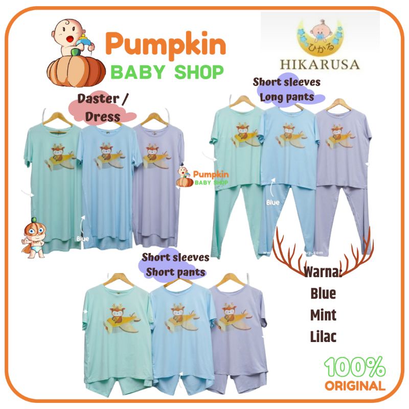 Hikarusa Pajamas Setelan Dewasa / Baju Hikarusa