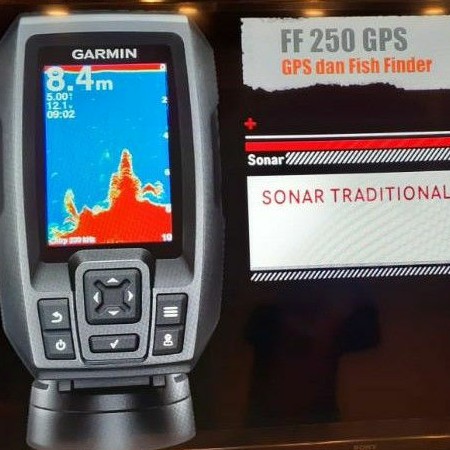 Garmin FF 250 GPS NO MAP fishfinder sonar 4pin FF250