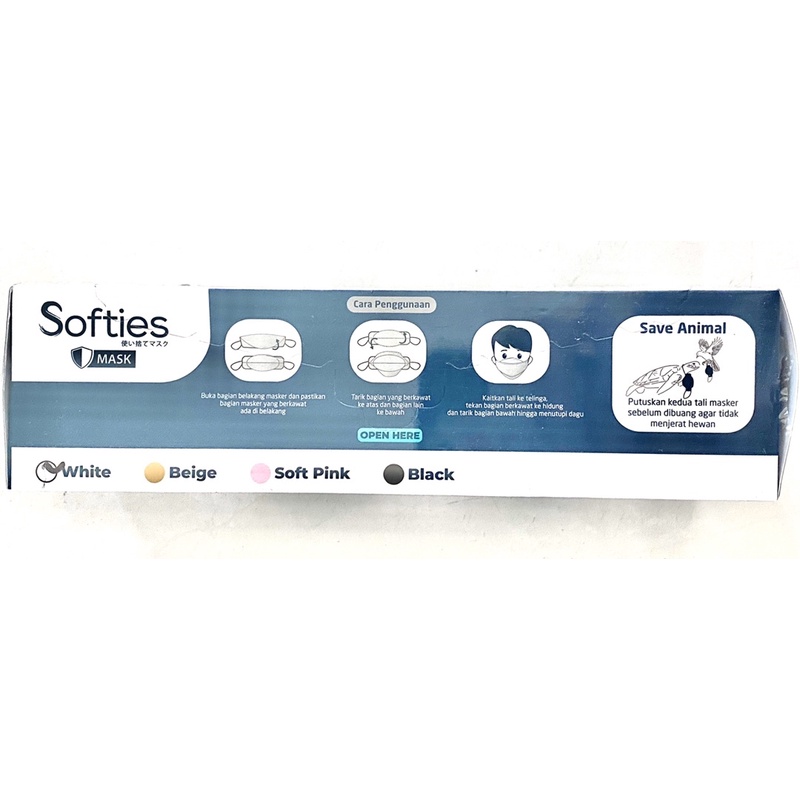 KF94 masker softies 3D mask surgical 4ply-3