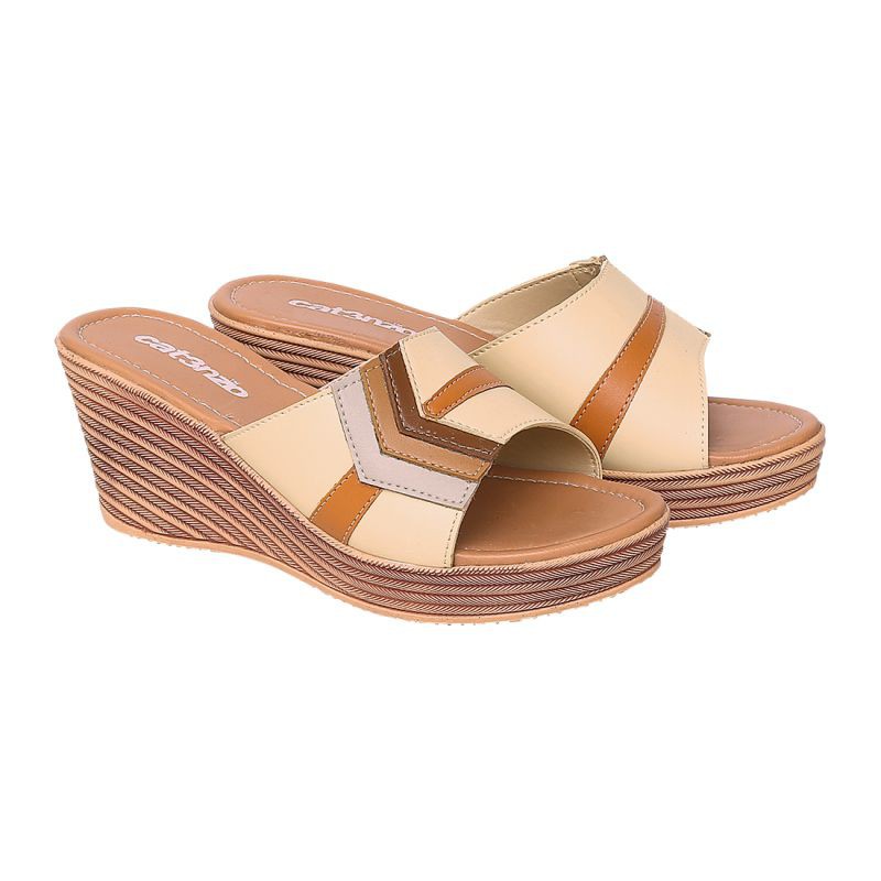 Sandal Wedges Wanita Catenzo