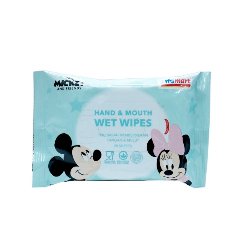 Alfamart Disney Tissue Basah 20 s 