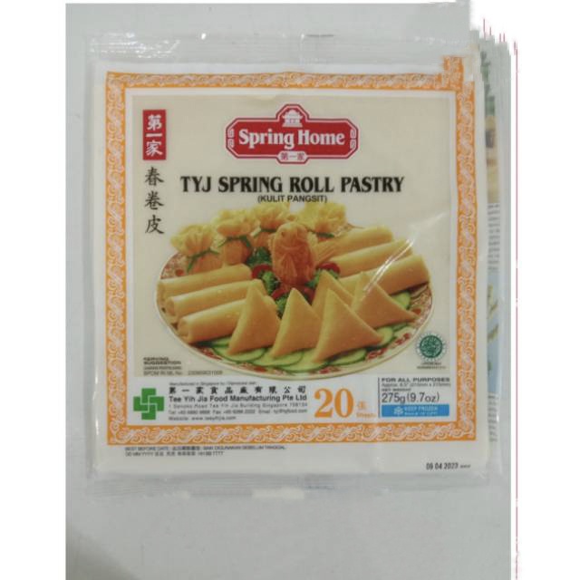 

TYJ Spring Roll Pastry 20 lembar
