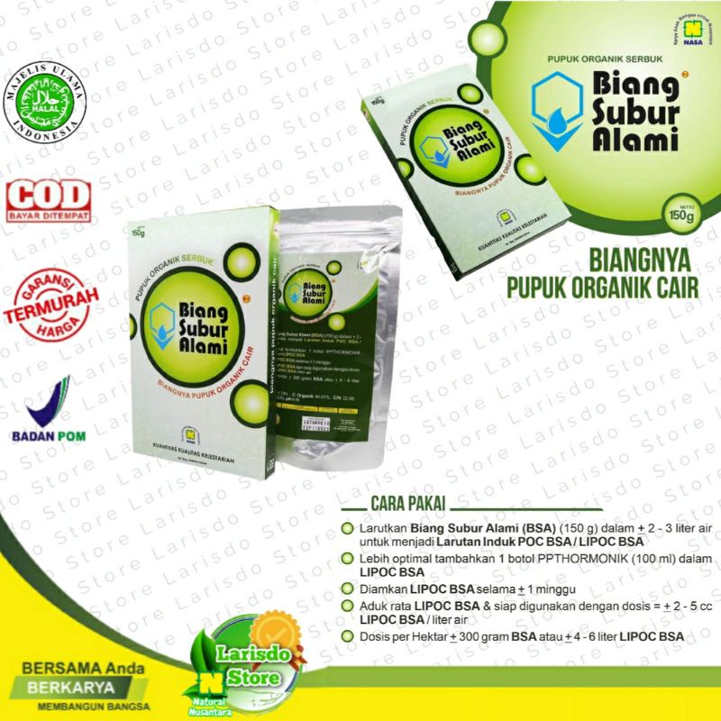 BIANG SUBUR ALAMI BSA NASA