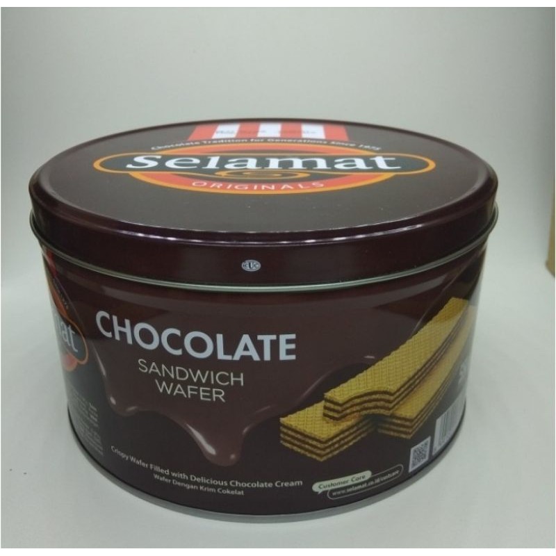 Kaleng Kosong Biskuit Cokelat Biscuit Selamat Chocolate Kaleng Kosong