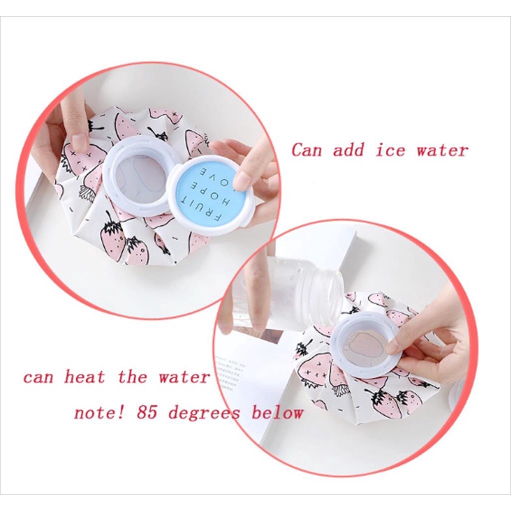 Kantong Kompres Air Dingin Panas Reusable Ice Bag Hot Cold