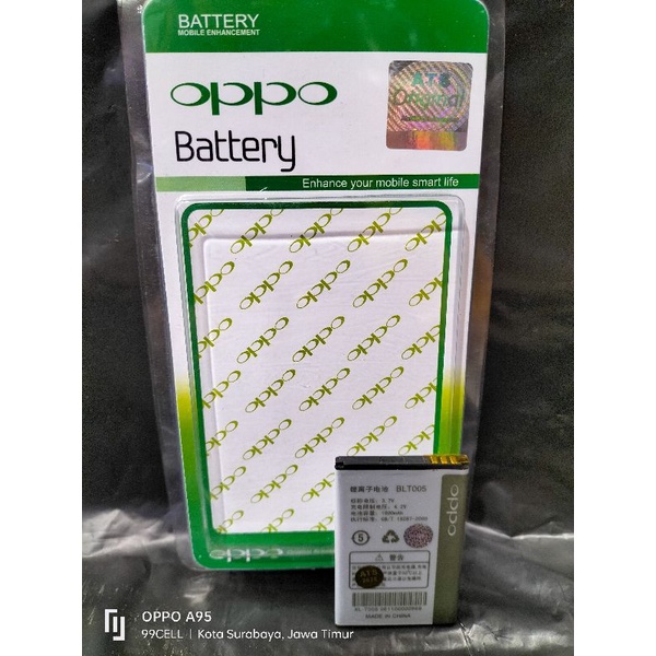 Baterai | Battery | Batre Oppo BLT 005 | A113 | A115 | A121 | A125 | A201 | A203 original