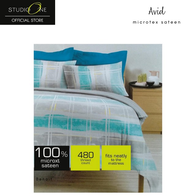 Set Sprei STUDIO ONE Avid New MicroXT Design Benoit
