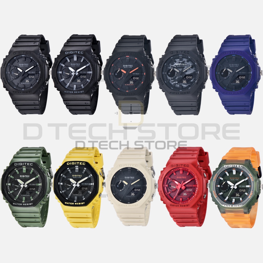 Jam Tangan DIGITEC DA-2119 ORIGINAL /DG-2119 Jam Tangan DIGITEC ORIGINAL 100%