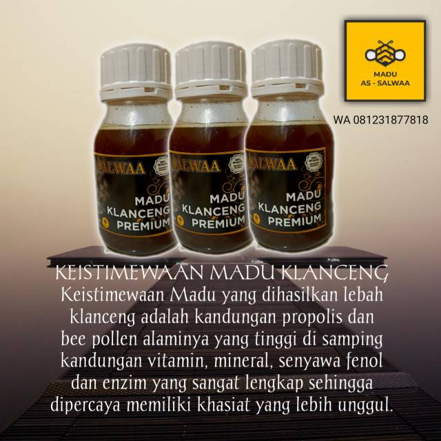 

Madu klanceng premium 250 ml