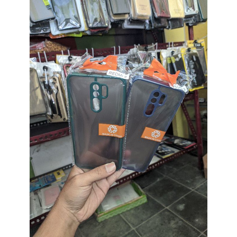 hardcase bumper matte Redmi 9, redmi 9a