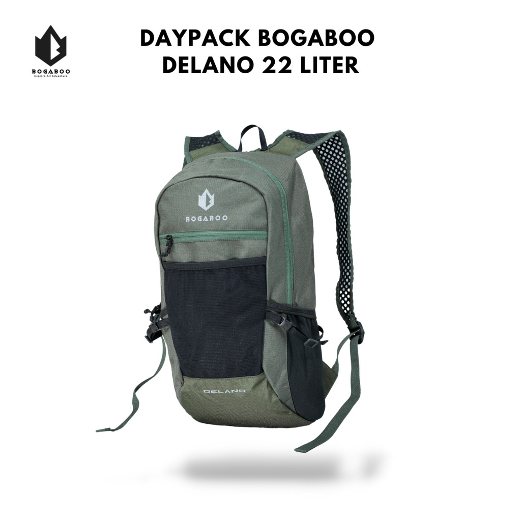 Tas Ransel bogaboo delano 22 Liter - tas sekolah- Tas Muncak  summit - daypack ultralight - tas Hiking ultralight