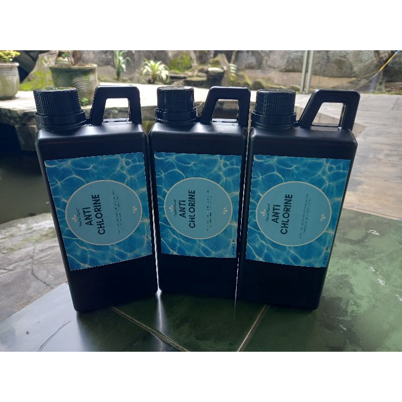 Anti Kaporit Klorin Chlorine 1 liter - Untuk Aquarium / Kolam Ikan