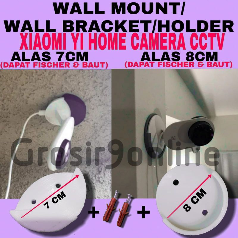 yi home camera wall mount bracket holder