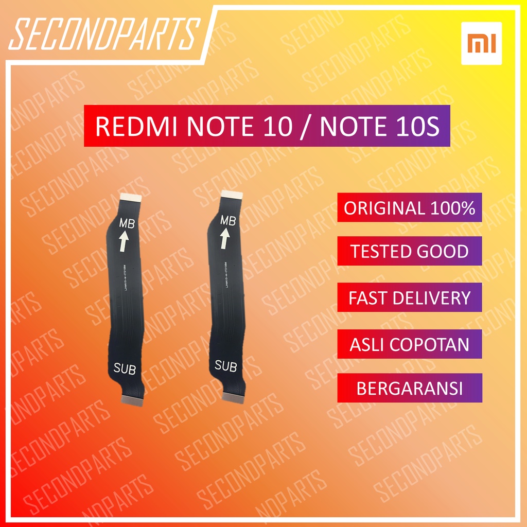 FLEXIBLE MAINBOARD MAIN BOARD XIAOMI REDMI NOTE 10 / NOTE 10S ORIGINAL