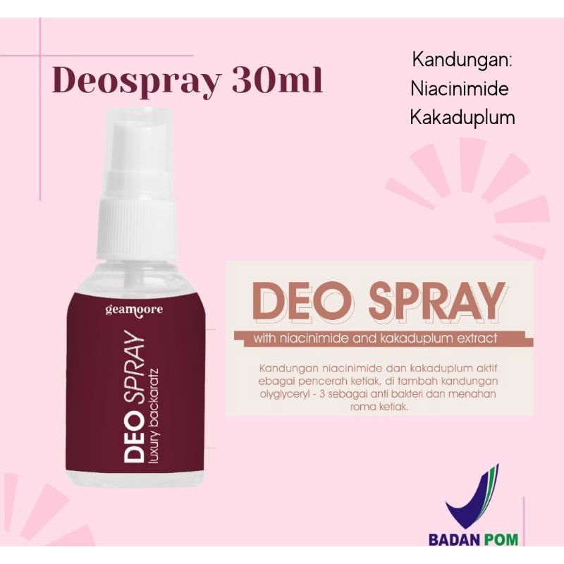 Deospray 30 ml GEAMOORE