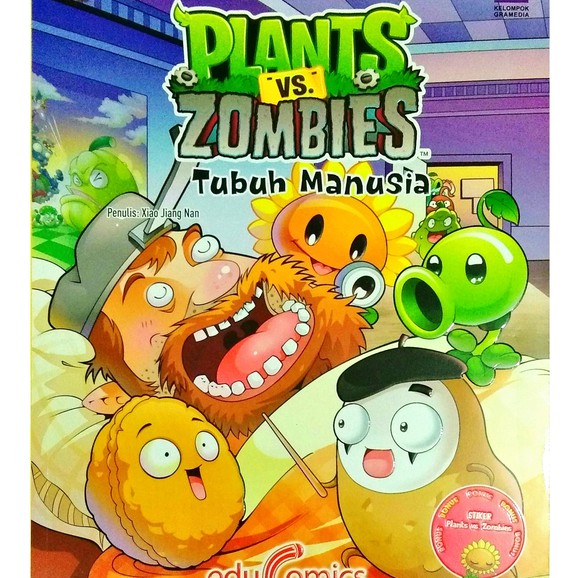 Educomics Plants Vs Zombies : Tubuh Manusia (SBS)-1