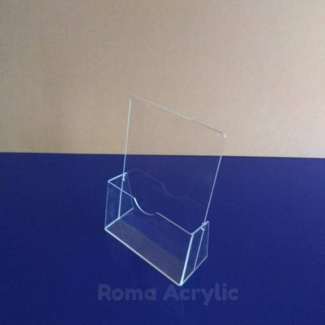 Tempat brosur akrilik A5 Shopee Indonesia Tempat brosur akrilik A5 Shopee Indonesia
