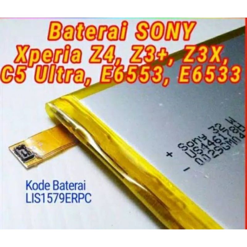 BATERAI BATTERY BATRE SONY EXPERIA Z3