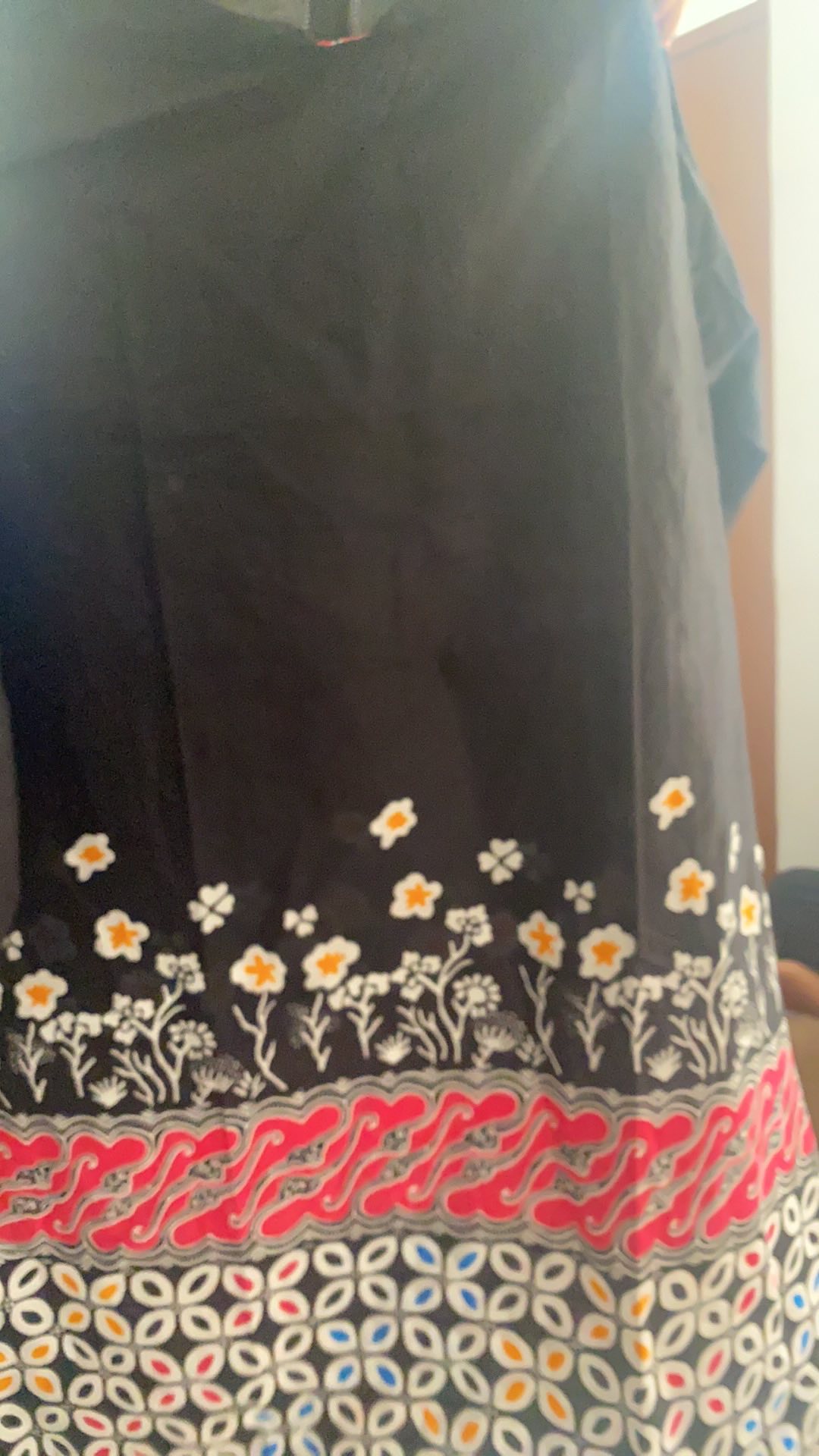 Tey-17 Batik Wanita Asj Sa Hrb026 Kenongo Kemeja Tosca Pendek