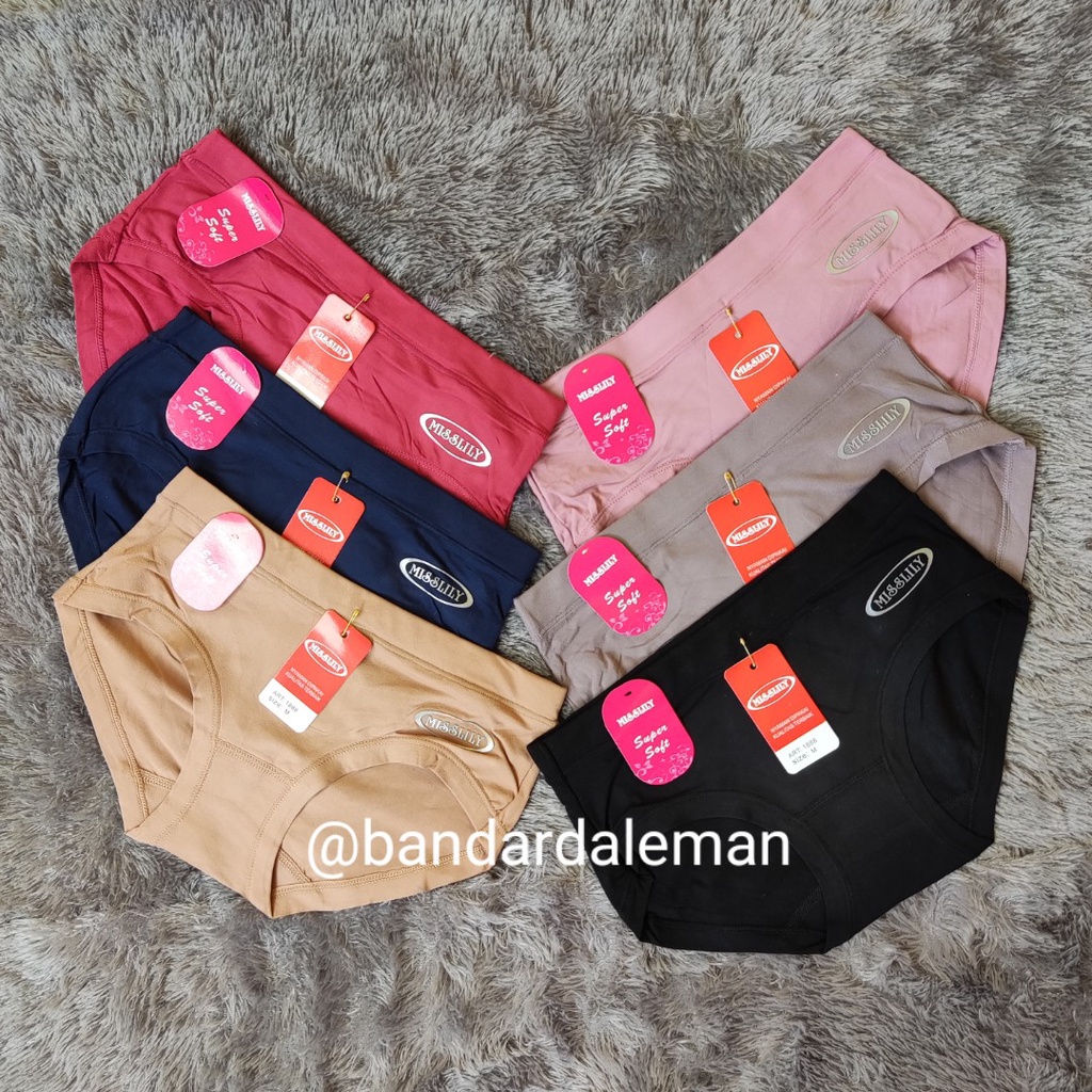 COD CD Wanita Misslily / Celana Dalam Wanita Misslily 1388 1888 Original Premium Quality