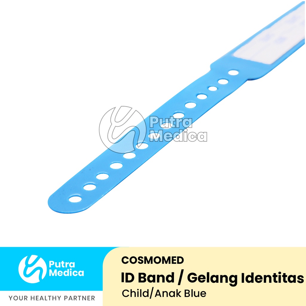 Cosmomed ID Band Anak - 1 Pc / Gelang Identitas Identifikasi Pasien / Identification Bracelet