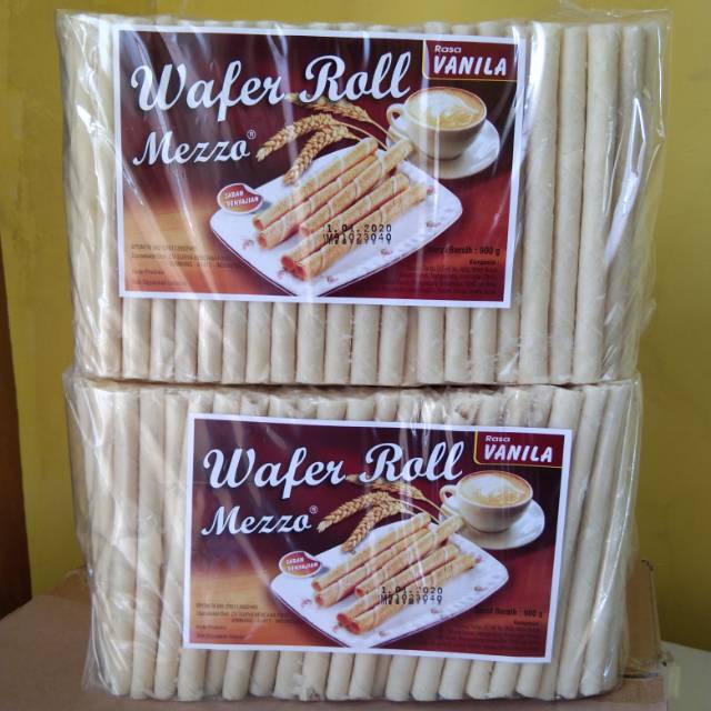 Snack Wafer roll mezzo 900gram