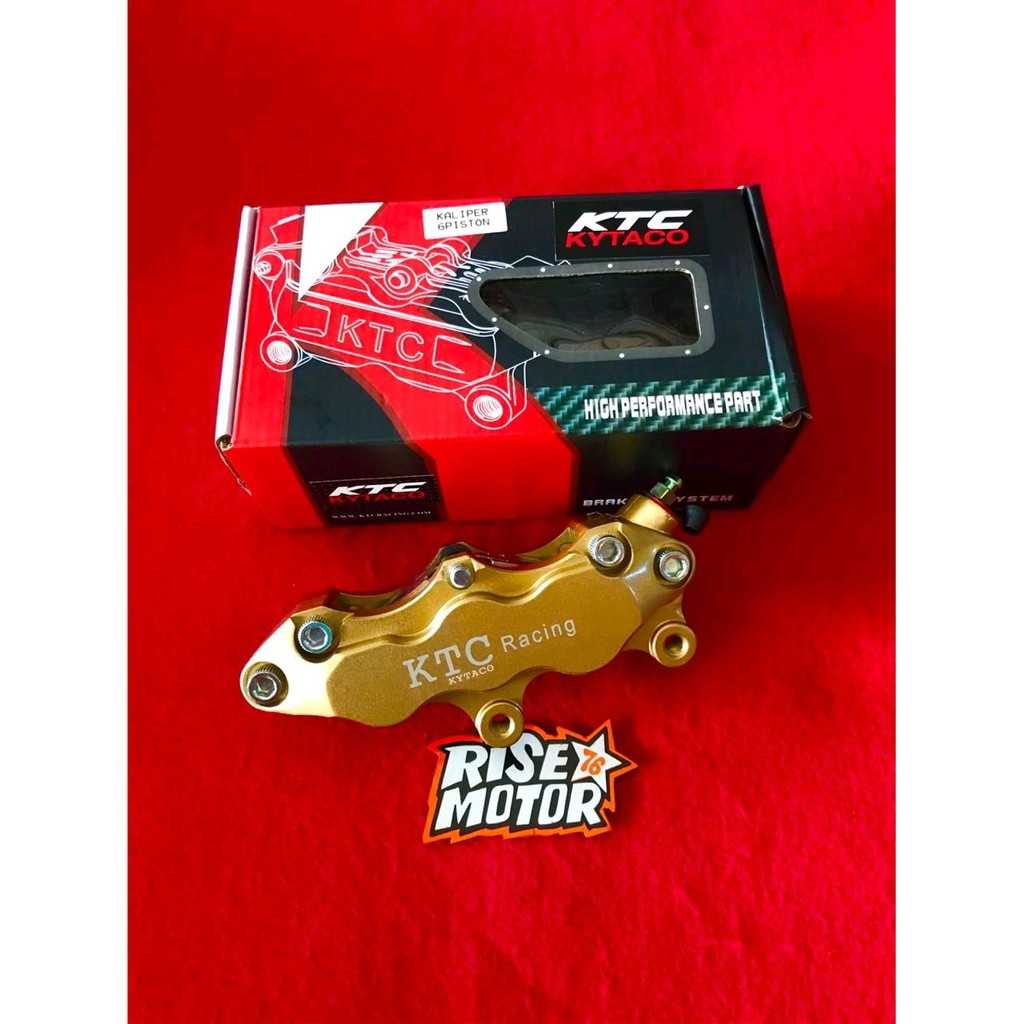 Kaliper KTC 6 piston gold mki57601