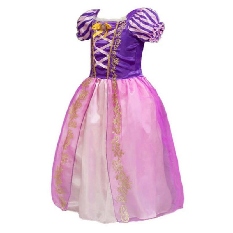DRESS COSTUME PUTRI RAPUNZEL
