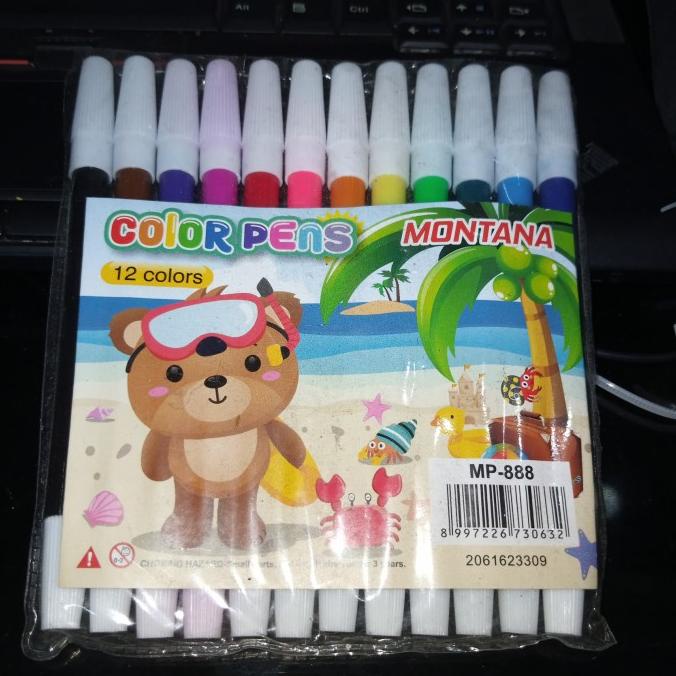 

Spidol Warna Warni Isi 12 Buah