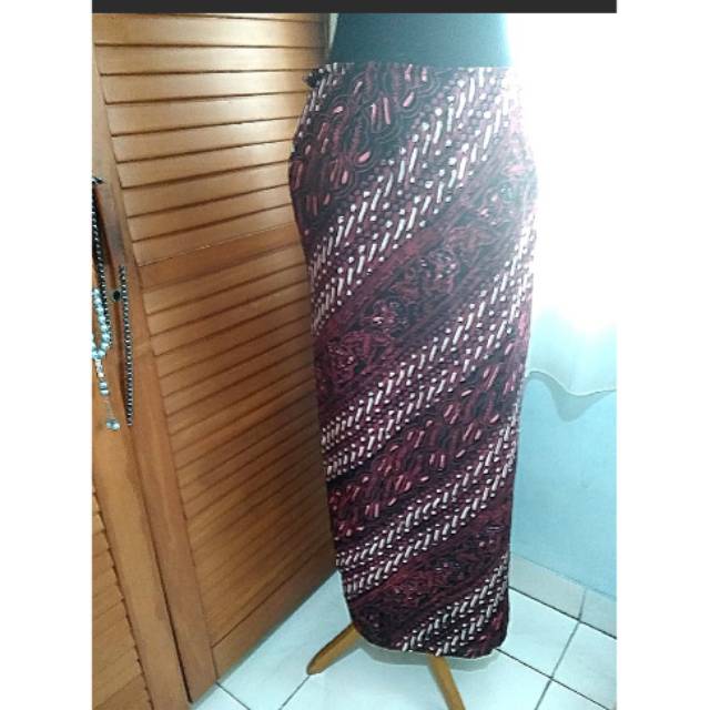 Rok panjang batik span