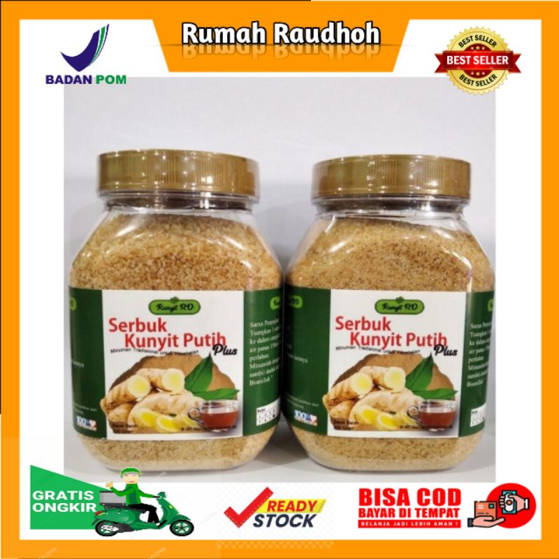 

SERBUK KUNYIT PUTIH INSTAN RD 330 GRAM - MINUMAN HERBAL KUNYIT