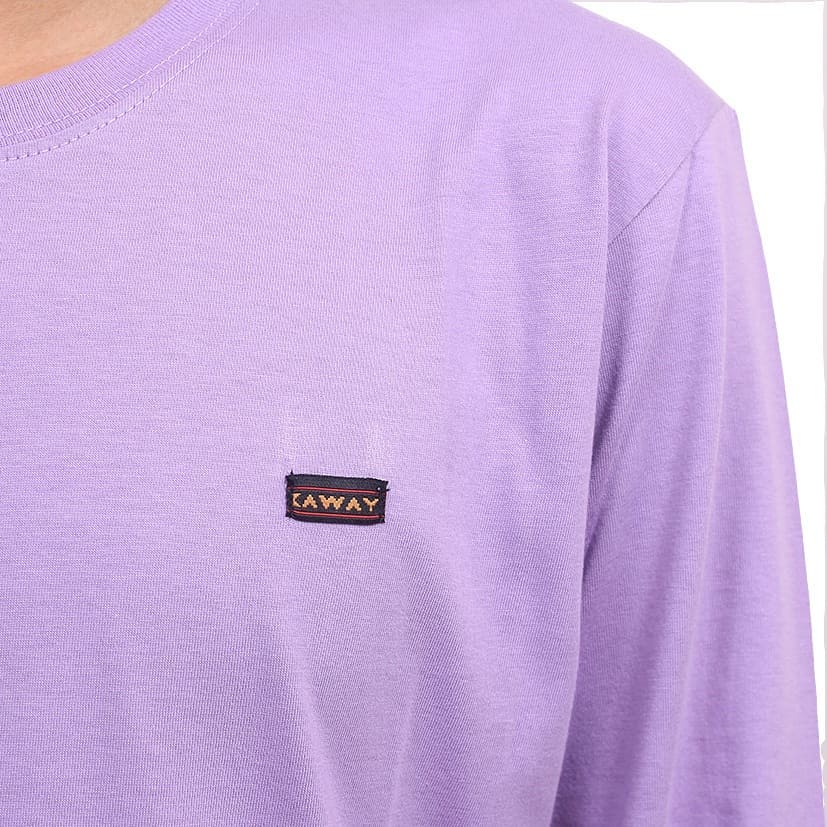 Kaway T-shirt KKPD WVN PURPLE LS