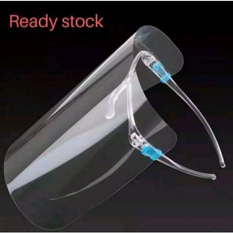face shield kacamata / face shield model nagita / face shield kacamata nagita / kacamata wajah / fac