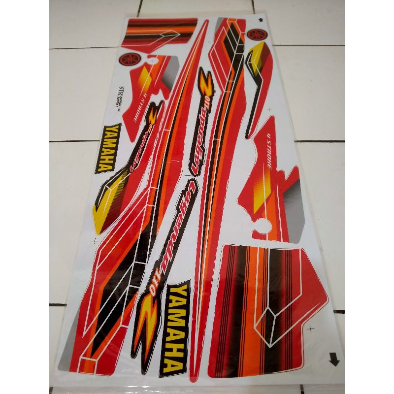 Striping sticker variasi jupiter z 2006-2009 lagenda Thailook