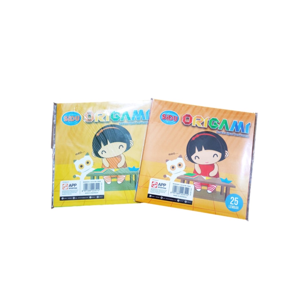 

KERTAS LIPAT SIDU / ORIGAMI SIDU ISI 25 LEMBAR