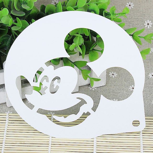 Furikake Plate - Rice Seasonings Stencil Cake Mickey