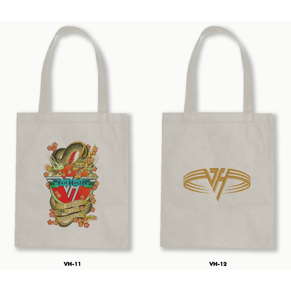 TOTE BAG BLACU - VAN HALEN 01