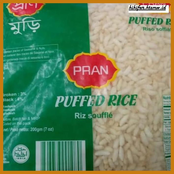 

ANEKA-BERAS- LNDIAN PUFFED RICE / MURI / MURMURA/ 200 GR -BERAS-SEHAT.