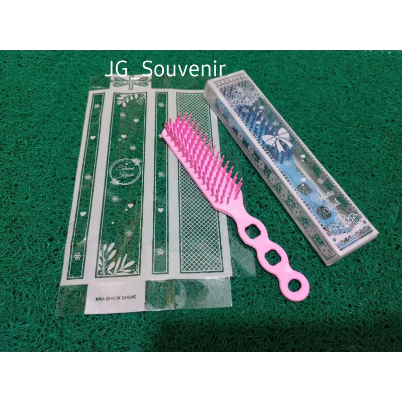 50 Pcs MIKA UNTUK KEMAS SENDOK GARPU SUMPIT / SISIR SALON / SENDOK MELAMIN SOUVENIR PERNIKAHAN DAN
