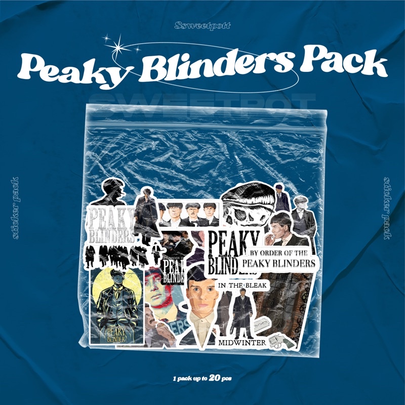 (BISA COD) STICKER PACK [PEAKY BLINDERS EDITION] / STICKER AESTHETIC / STICKER PEAKY BLINDERS / STIC