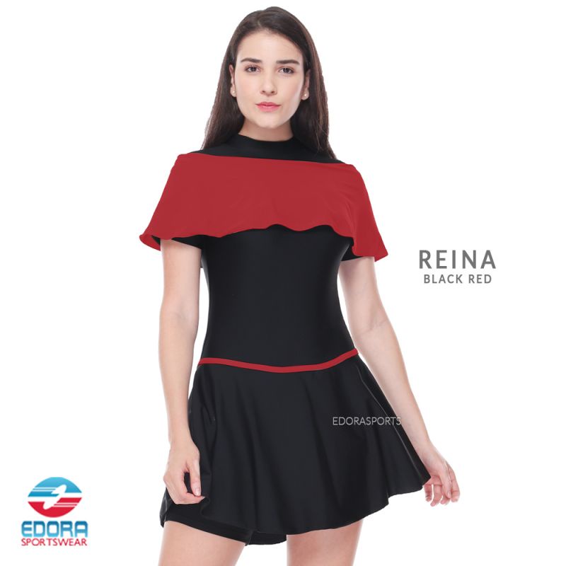 Baju Renang Wanita Semi Cover Slim Fit REINA EDORA