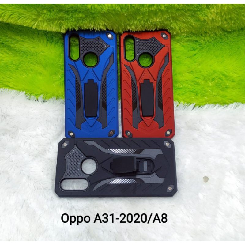 Hard Case Phantom Oppo A31-2020/A8 Stand Iron Transformers Hard Case Robot
