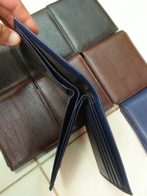 Dompet lipat pendek cowok 3D lokal