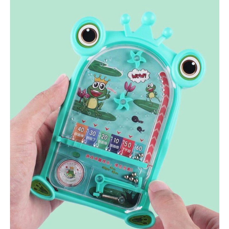 Mainan Pinball Jari Mini Portable Genggam Tangan Untuk Asah Otak Anak