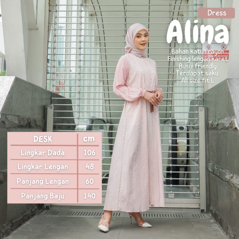 New - Gamis Dewasa Katun Homey Dress Salur Bahan Katun Jepang Bahan Tebal Nyaman Dipakai | Bisa Cod