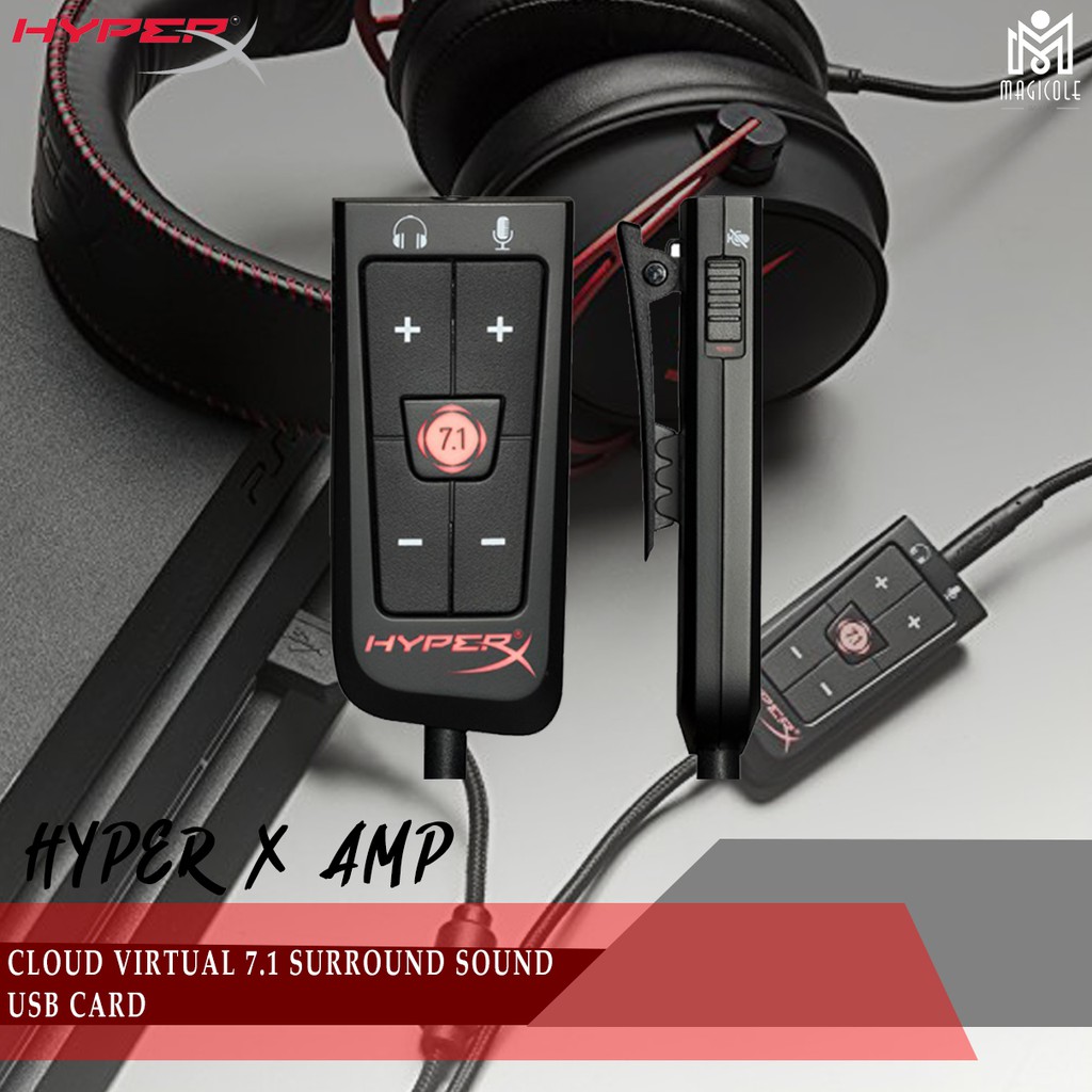 Jual HyperX AMP USB Soundcard for Gaming Headset Indonesia