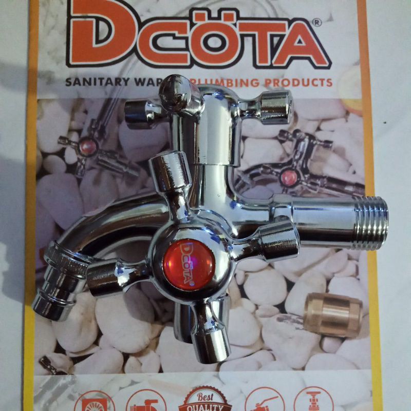 kran dcota DDT 01 Keran Shower dan keran kucur depan biasa