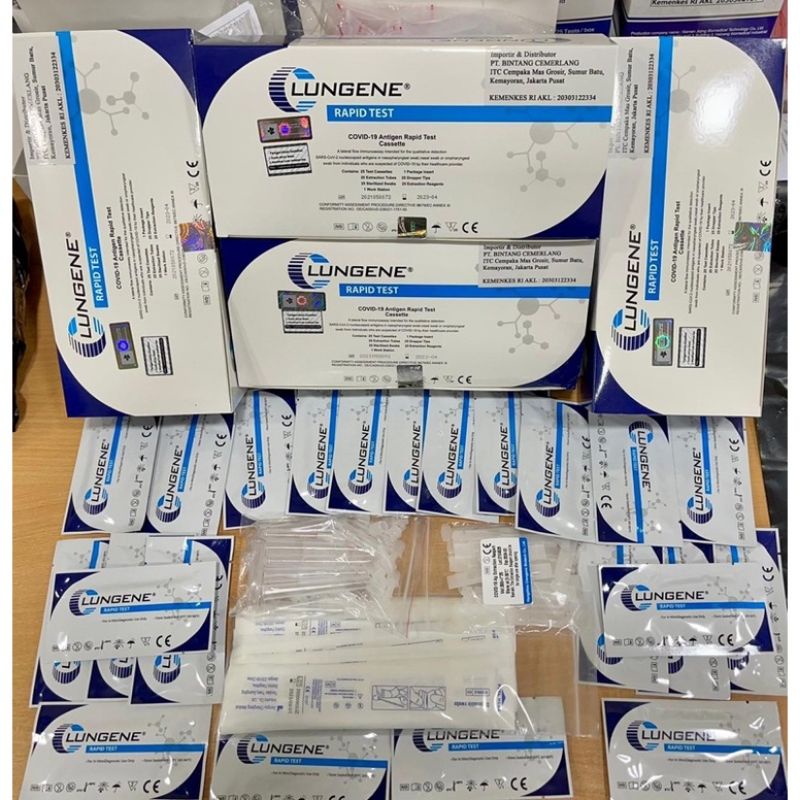 Rapid Test Swab Antigen / Alat Test Swab Mandiri / Alat Test Mandiri / Alat Test Covid