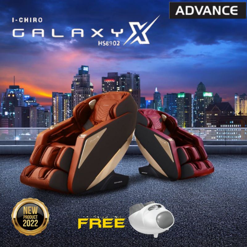 kursi pijat advance ichiro galaxy x